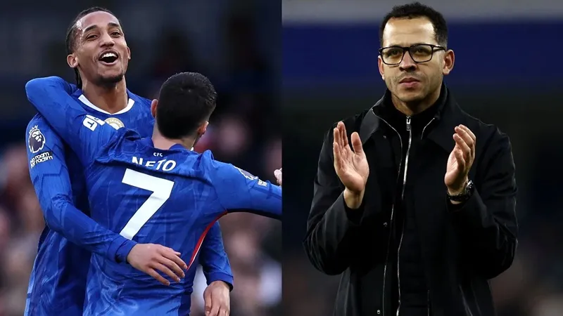 Joao Pedro và HLV Liam Rosenior