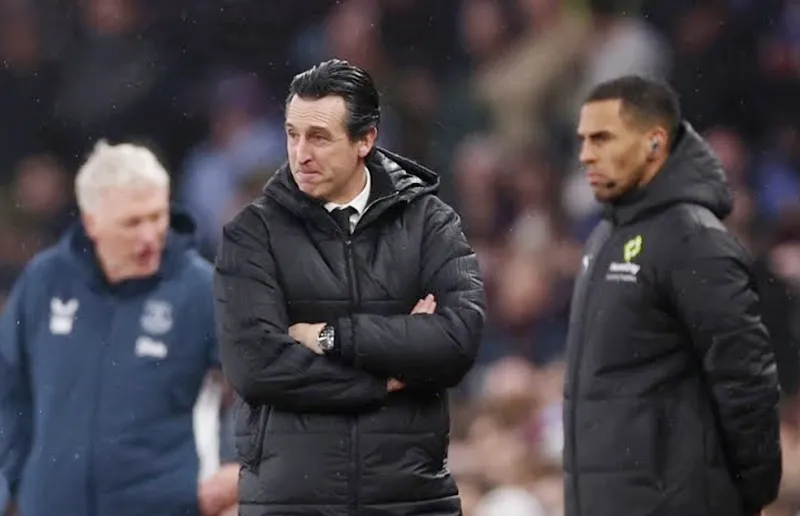 HLV Unai Emery tỏ ra bi quan tuyên bố Astin Villa không phải là ứng cử viên cho tốp 5.