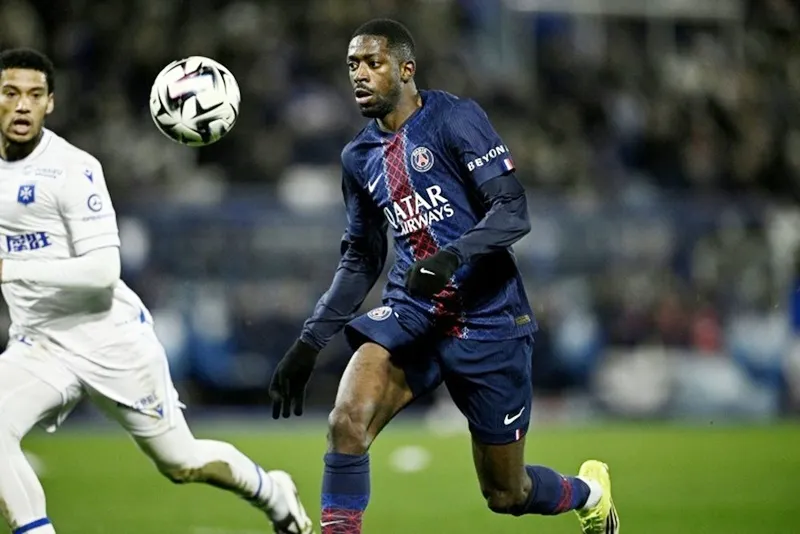 Quả bóng vàng Ousmane Dembele và đương kim vô địch PSG vẫn có nguy cơ năm thứ 2 chơi ở vòng play-off.