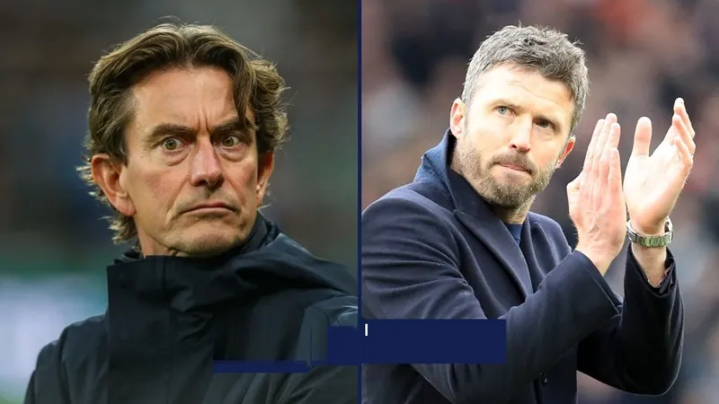 Thomas Frank và Michael Carrick