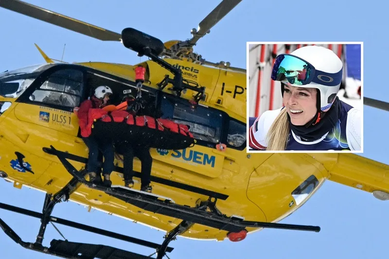 Lindsey Vonn chia Milano Cortina 2026 sau vụ tai nạn kinh hoàng khiến cô bị gãy chân.