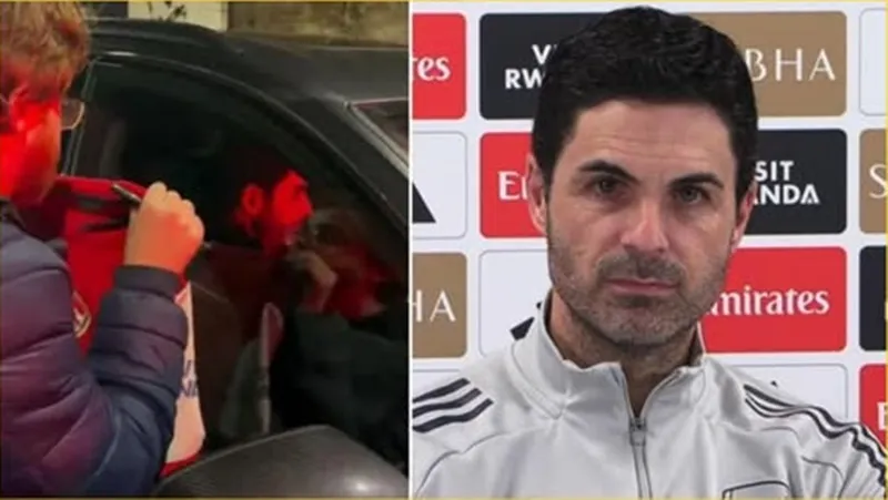 HLV Mikel Arteta cảm thấy “thiếu sự riêng tư” sau sự cố với một cổ động viên Arsenal.