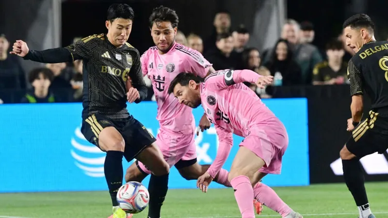 Son Heung-Min và LAFC đã giành chiến thắng trước Inter Miami của Lionel Messi.