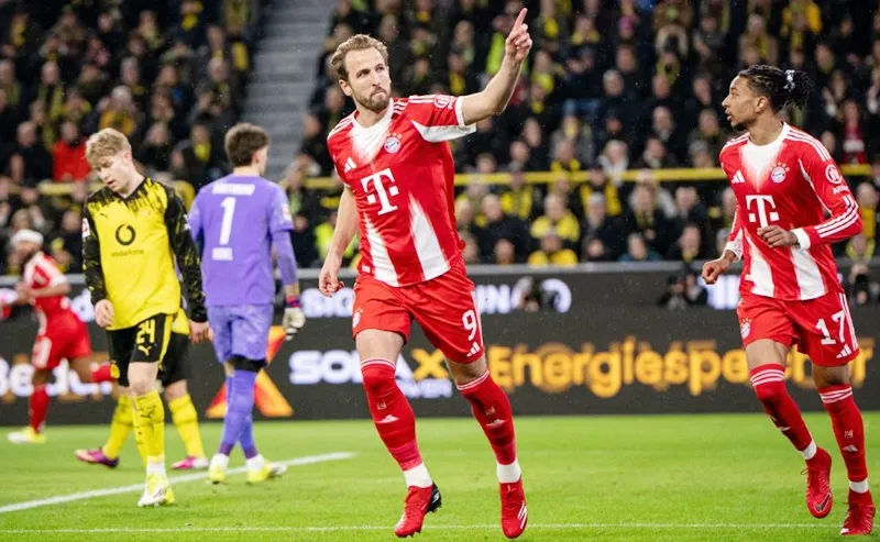 Harry Kane đang nhắm đến kỷ lục 41 bàn thắng trong một mùa giải Bundesliga của Robert Lewandowski.