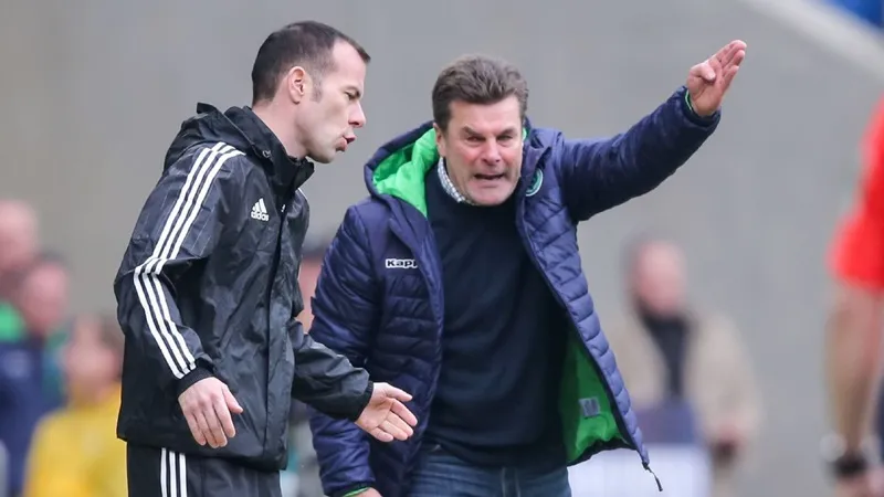 Wolfsburg hy vọng Dieter Hecking trở lại cứu đội bóng khỏi cảnh xuống hạng Bundesliga.