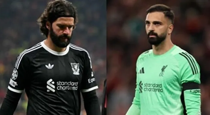 Alisson Becker và Giorgi Mamardashvili