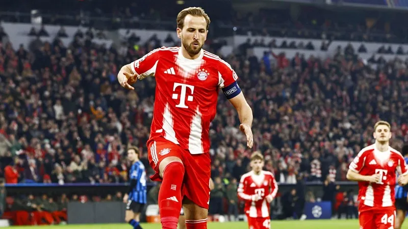 Harry Kane trở thành cầu thủ người Anh đầu tiên đạt mốc 50 bàn thắng tại Champions League.