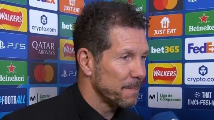 HLV Diego Simeone sẵn sàng đối đầu Barcelona ở tứ kết Champions League