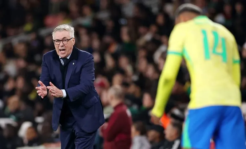 Carlo Ancelotti muốn dẫn dắt Brazil đến chức vô địch World Cup lần thứ 6 nối dài kỷ lục.