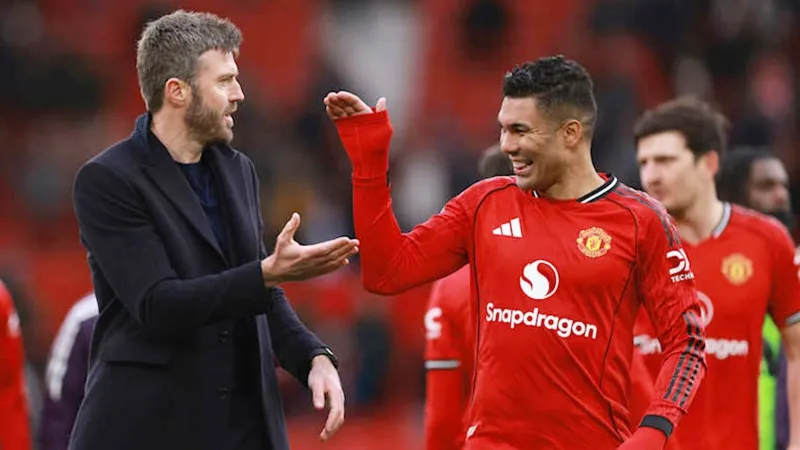 Casemiro không thay đổi quyết định rời Man.United dù hồi sinh dưới thời HLV Michael Carrick