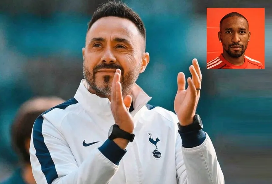 Defoe tin tưởng De Zerbi sẽ giúp Tottenham trụ hạng