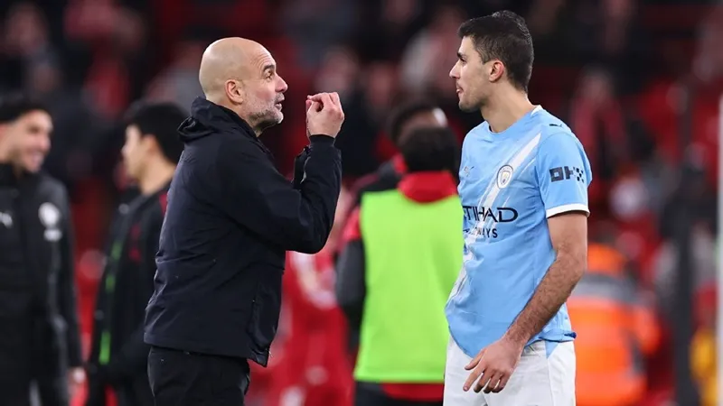 HLV Pep Guardiola cho biết Man.City sẽ không cản trở Rodri nếu anh muốn gia nhập Real Madrid.