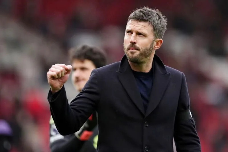 HLV Michael Carrick nhận tin vui trước khi cùng Man.United hoàn thành 7 trận cuối mùa.