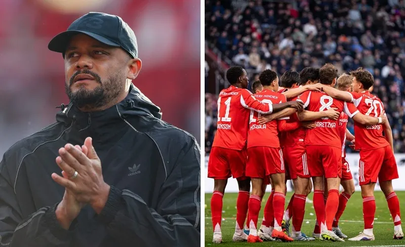 Bayern Munich của Vincent Kompany dần khép lại một mùa giải đã xô đổ hàng loạt kỷ lục tồn tại nhiều thập kỷ.