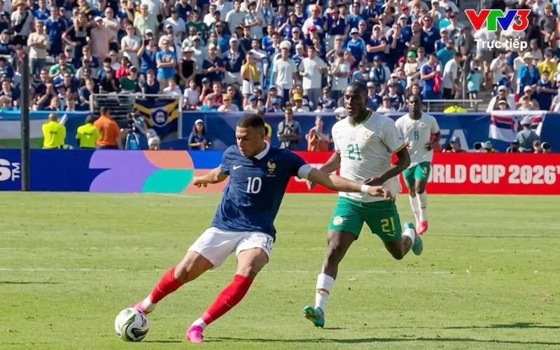 Mbappe sẵn sàng cho trận đấu thứ 100 cùng tuyển Pháp 