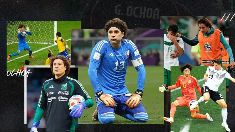 Đội hình Mexico ủng hộ thủ thành Ochoa có màn ra mắt lịch sử 