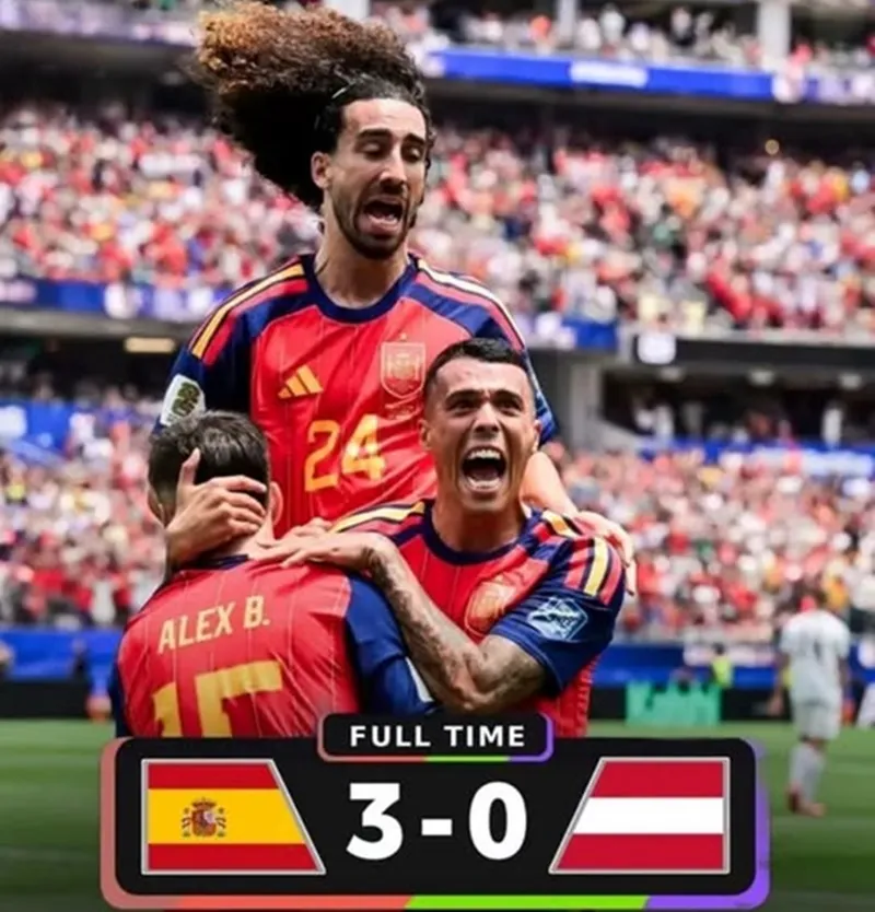 Tây Ban Nha - Áo 3-0: Oyarzabal ghi cú đúp thứ 2, La Roja nhẹ nhàng đi tiếp