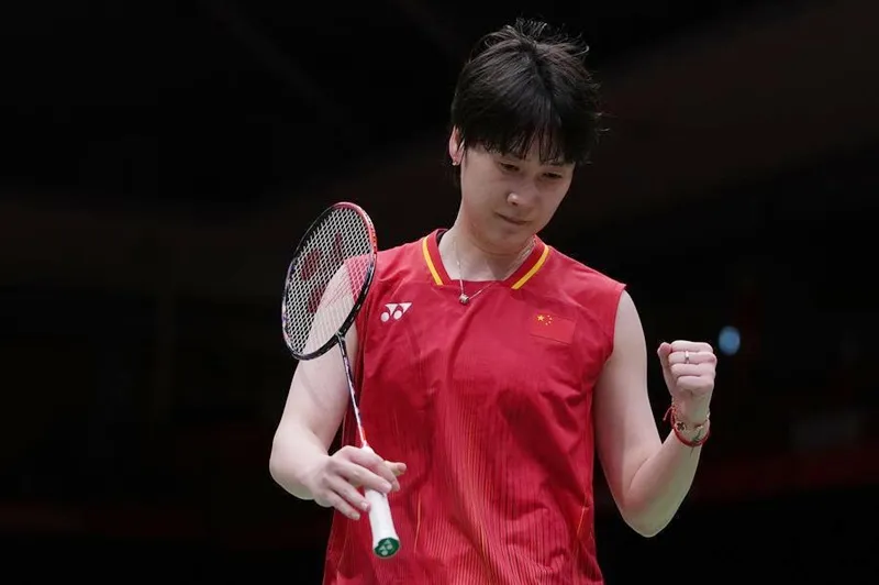 Chen Yufei không thể gây bất ngờ trước hạt giống số 1 An Se-young. Ảnh: THX