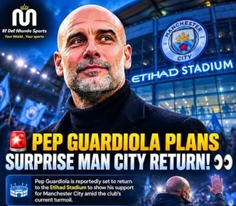 Pep Guardiola xác nhận trở lại Man.City 