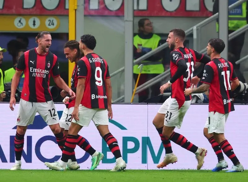 AC Milan giành chiến thắng 3-2 trước Atalanta tại San Siro. Ảnh: THX
