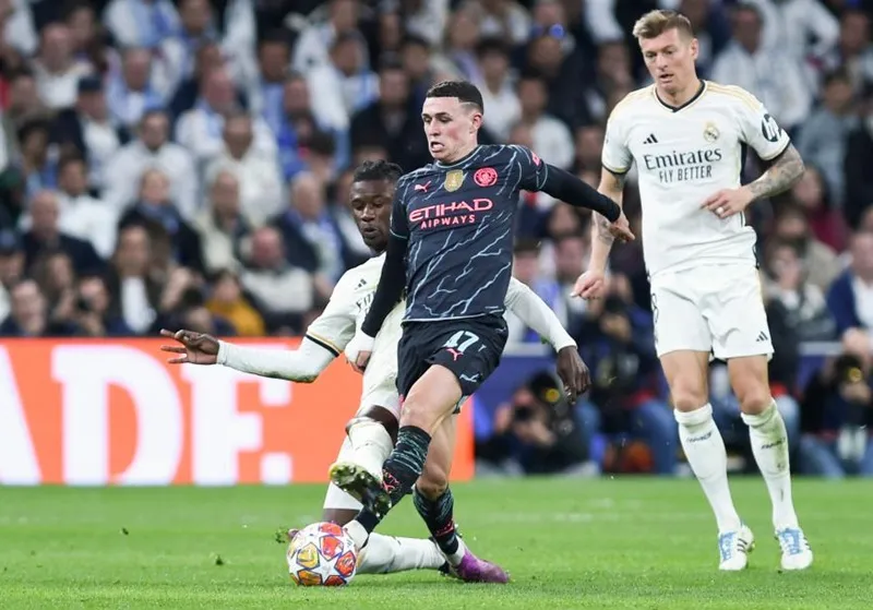 Hình ảnh Phil Foden ở thời điểm đỉnh cao phong độ năm 2024. Ảnh: THX