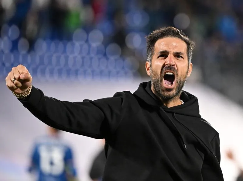 HLV Cesc Fabregas của Como. Ảnh: THX