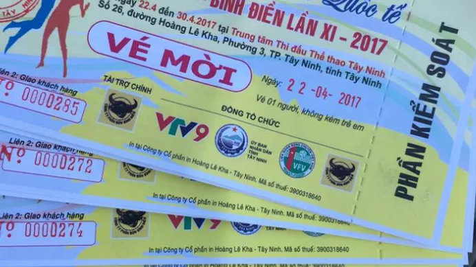 ​ Vé xem các trận đấu tại Cúp VTV9 Bình Điền lần thứ 11 đang trở thành hàng “hot”. Ảnh: Dũng Phương