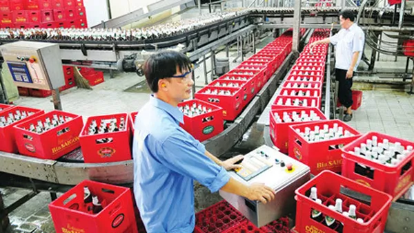 Dây chuyền sản xuất của Sabeco