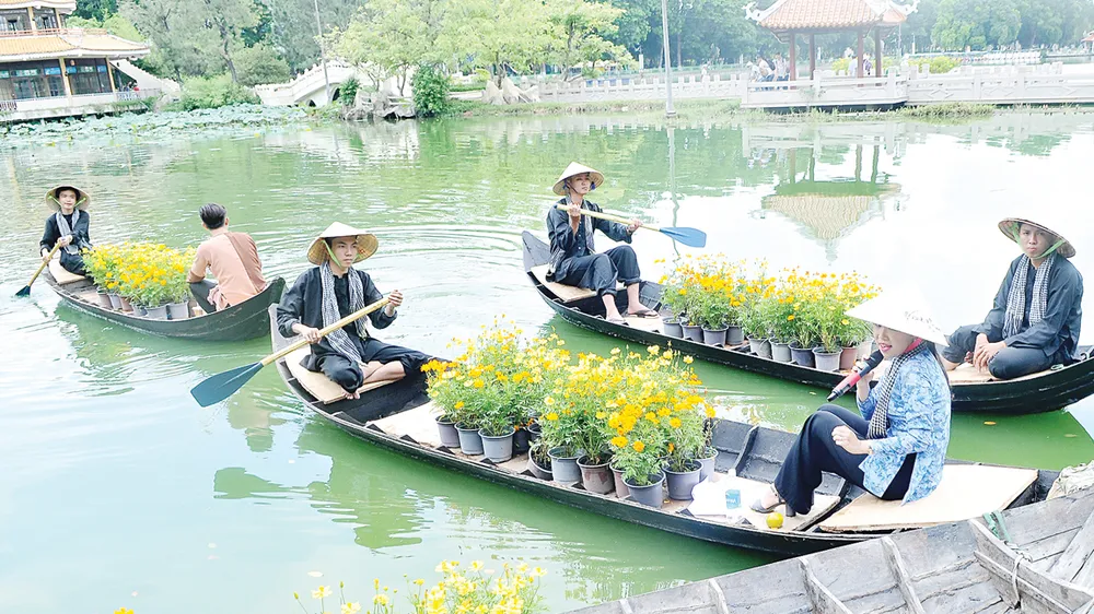 Tái hiện không gian sông nước Nam bộ -  điểm nhấn tại liên hoan