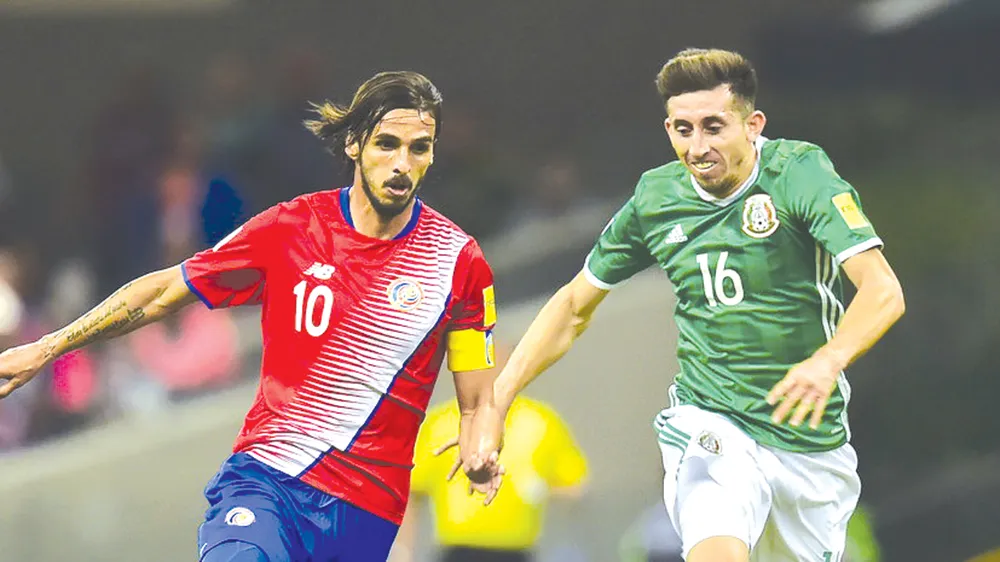 Mexico (phải) đang có thành tích tốt trong các trận đấu giao hữu dưới triều đại HLV Osorio.