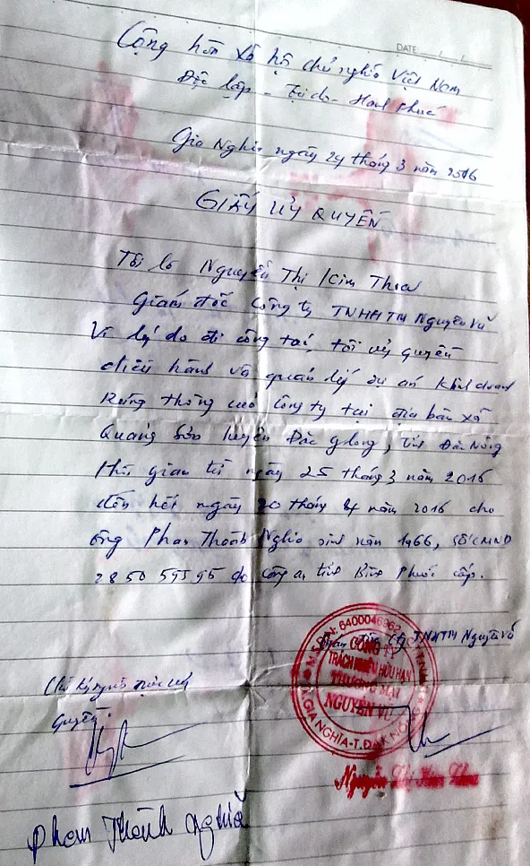 Ngang nhiên đem bán đất rừng ảnh 1