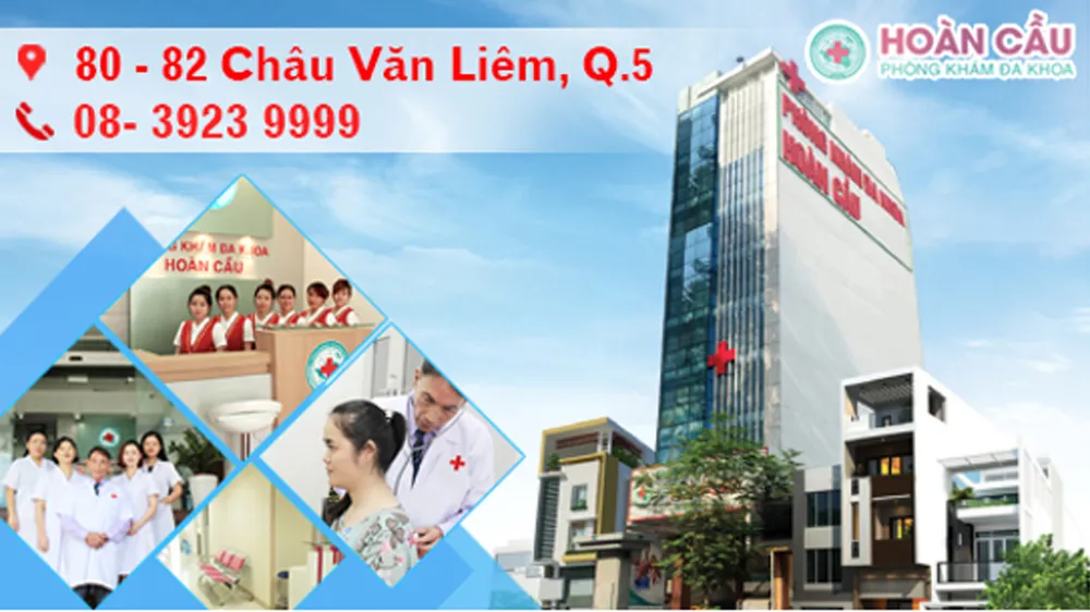 Phòng khám phụ khoa TPHCM-Phòng khám đa khoa Hoàn Cầu