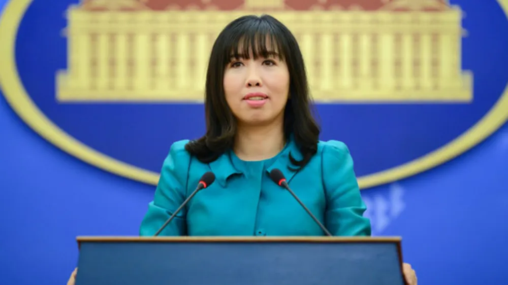 Người phát ngôn Bộ Ngoại giao Việt Nam Lê Thị Thu Hằng