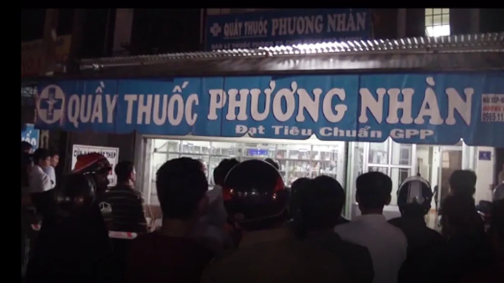 Hiện trường vụ án mạng