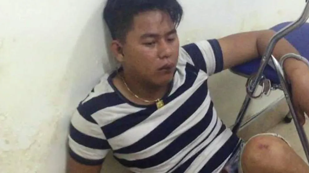 Một đối tượng trong băng cướp giật tại cơ quan Công an