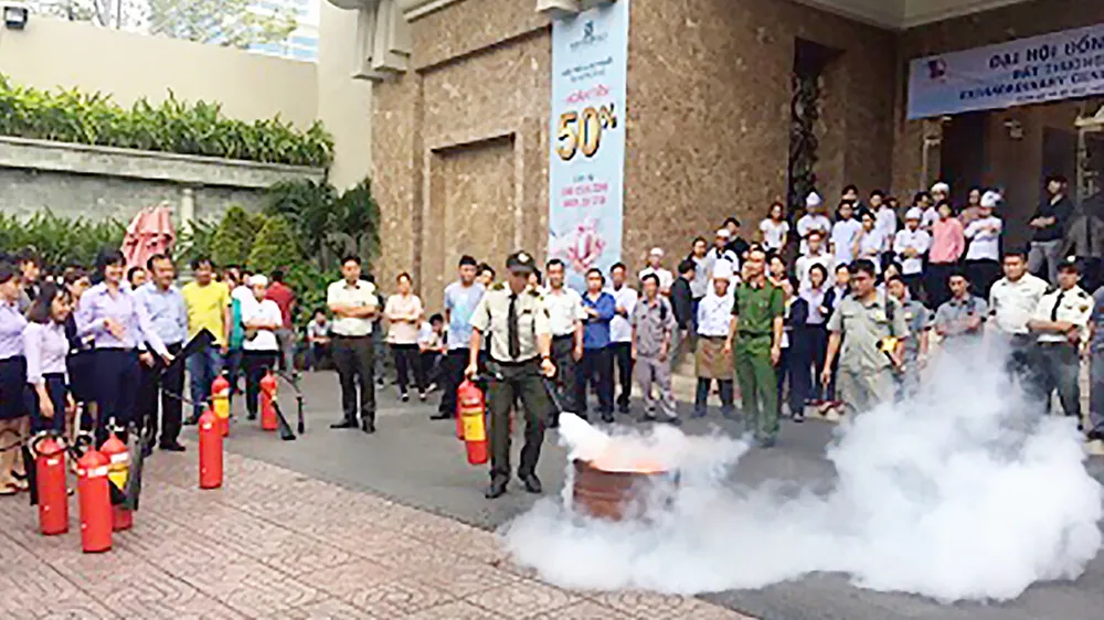 Nâng chất lực lượng PCCC tại chỗ  ảnh 2