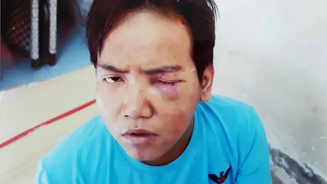 Đối tượng Hoàng Nhất Giang tại cơ quan điều tra