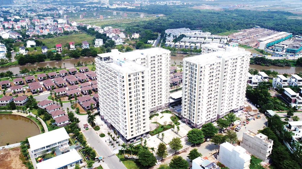 Dự án Flora Fuji (quận 9) thiết kế tiết kiệm năng lượng, nước                                                            Ảnh: Huy Anh