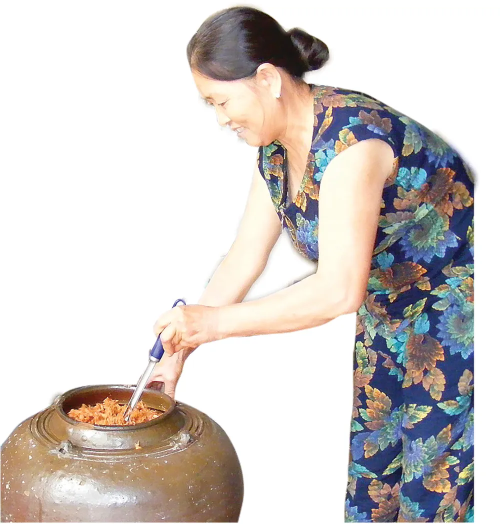 Mắm tép tiến vua ảnh 1