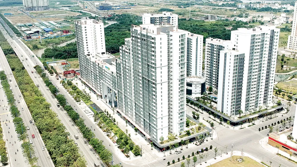 Dự án New City tại đường Mai Chí Thọ, quận 2, TPHCM                                                                                                                    Ảnh: CAO THĂNG