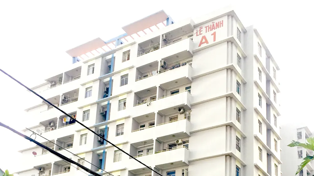 Chung cư “2 không” lô A Lê Thành (quận Bình Tân) 