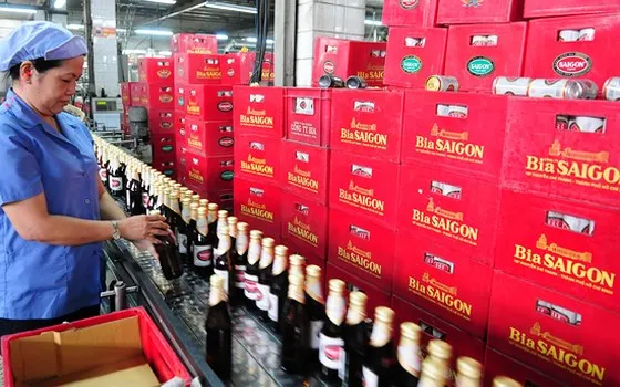 Dây chuyền sản xuất của Sabeco. Ảnh: VIỆT DŨNG