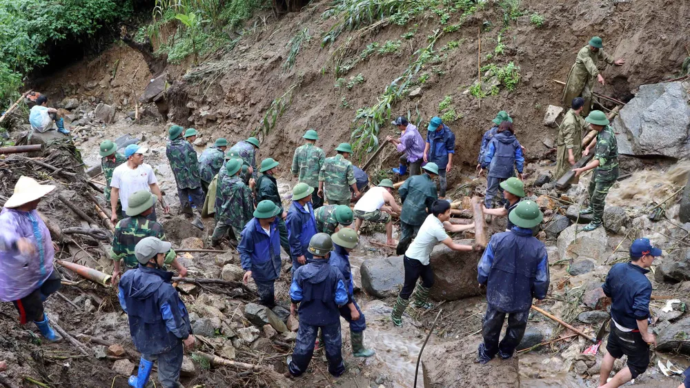 Mưa lũ hoành hành trở lại ảnh 1