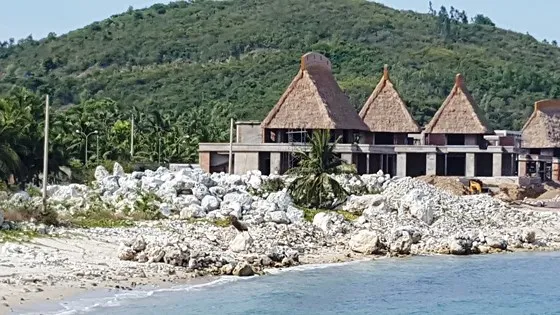 Cận cảnh san hô biển bị đào bới không thương tiếc