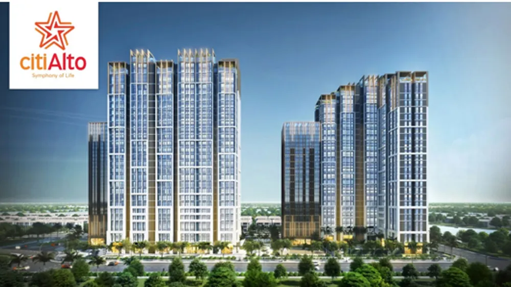 Cư dân CitiAlto có thể tận hưởng không gian xanh vô cùng rộng lớn