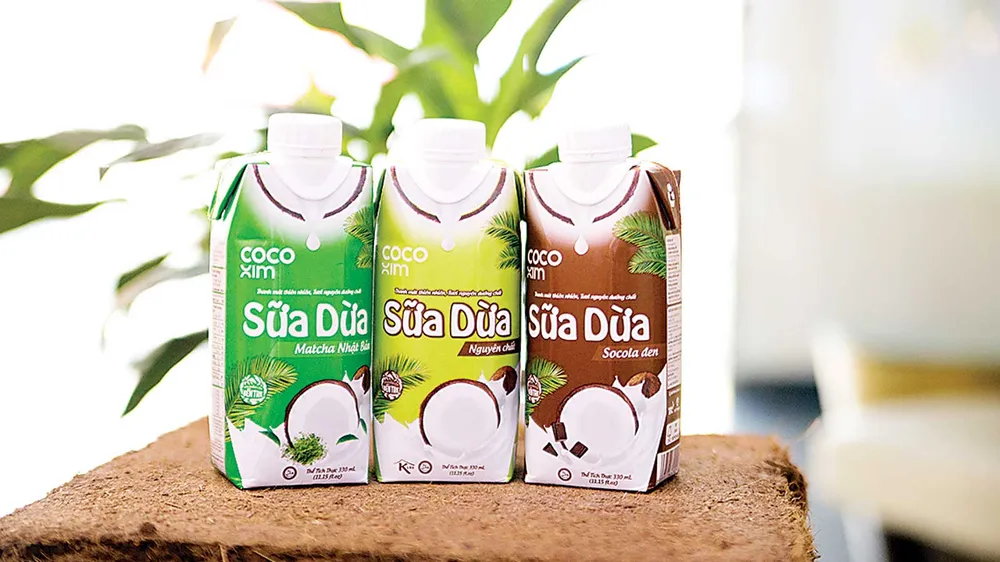 Betrimex ra mắt 2 sản phẩm sữa dừa mới