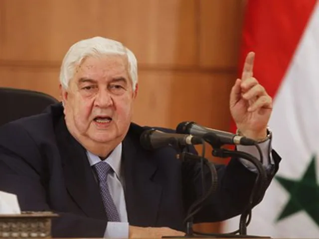 Ngoại trưởng Syria Walid al-Moualem.  Nguồn: ejinsight.com