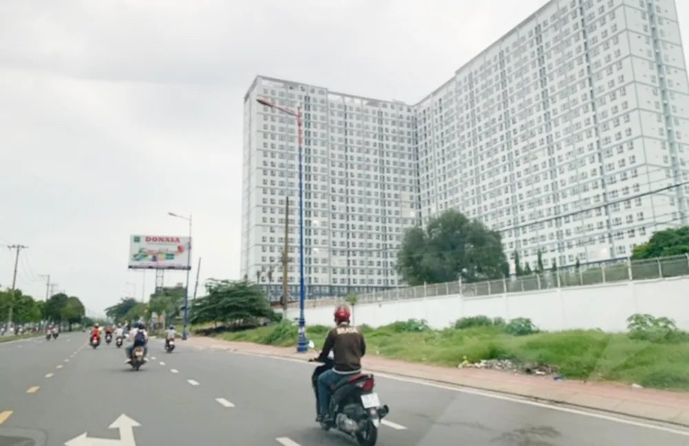 Một dự án nhà ở vừa hoàn thành tại quận 9, TPHCM  Ảnh: PHAN LÊ