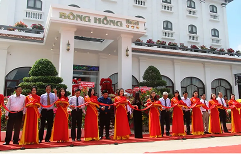Khách sạn Bông Hồng là 1 trong 2 khách sạn đạt chuẩn 3 sao ở Đồng Tháp