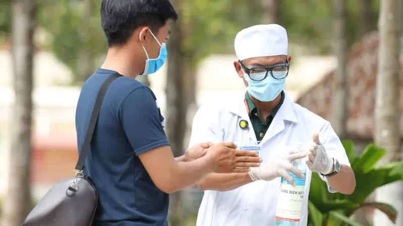 Diễn tập phòng, chống dịch Covid-19 ảnh 2